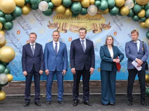 Глеб Никитин принял участие в торжественном открытии капитально отремонтированной школы в Горбатове